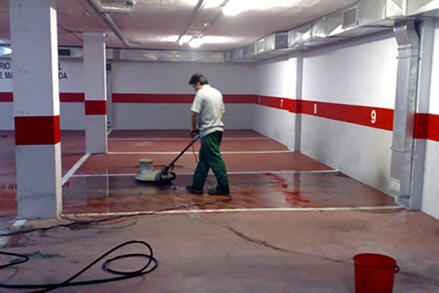 limpieza comunidades garajes