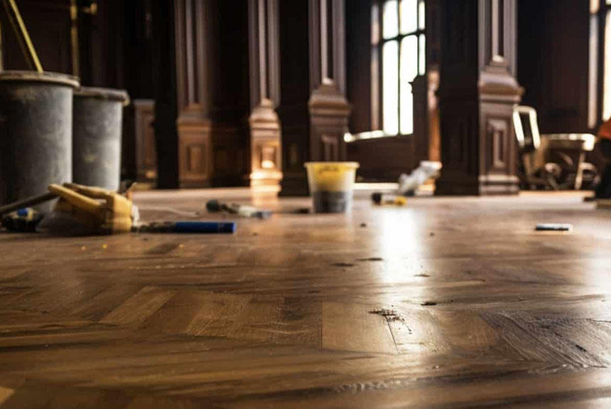 pulir suelos parquet