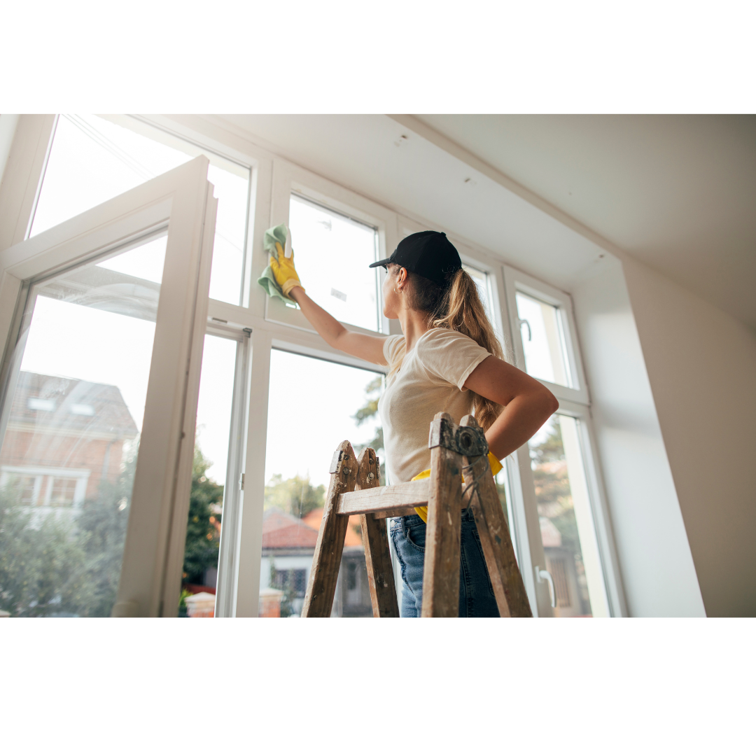 limpieza de ventana en un coliving o apartamento compartido en madrid